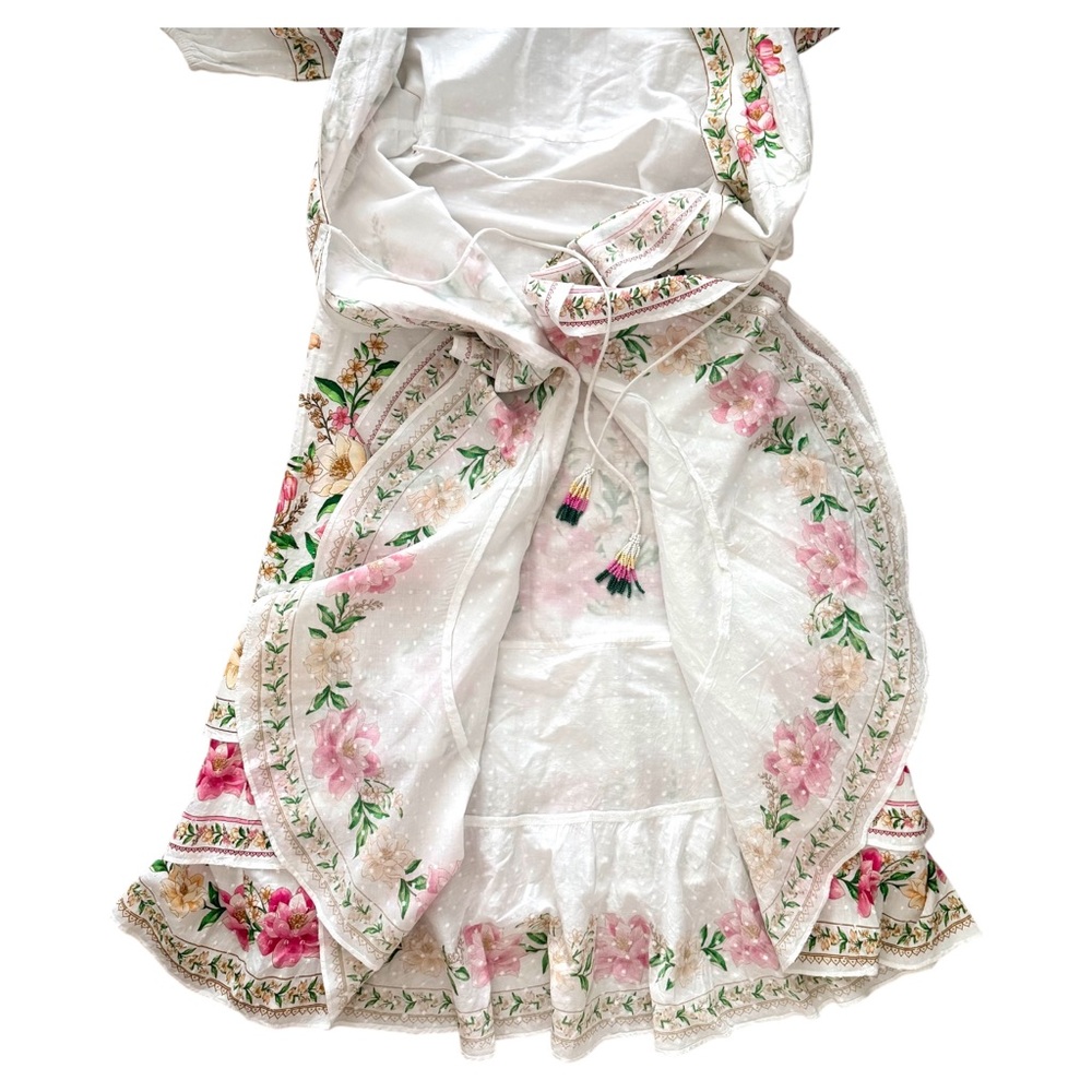 FARM Rio Palm Dream Midi Wrap Dress, NWT ๐ง๐ท - Picture 15 of 16